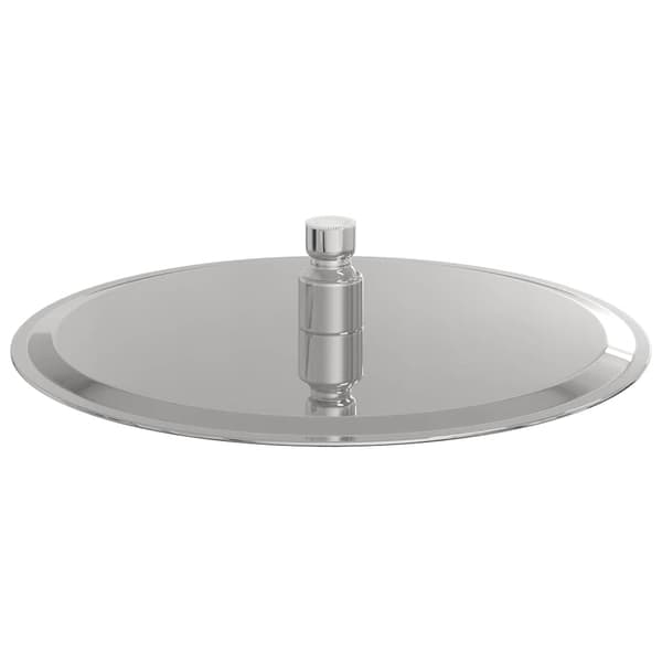 vidaXL regnbruserhoved 304 rustfrit stål 25 cm rundt