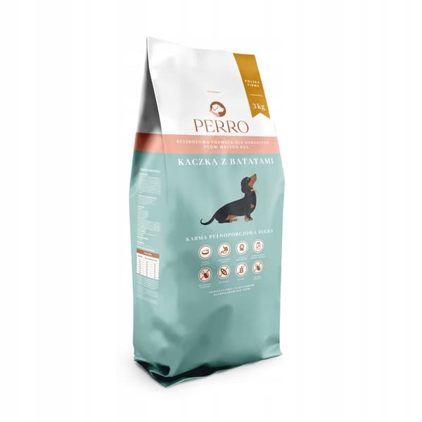 PERRO Ankka bataatilla pienille aikuisille 2x3kg