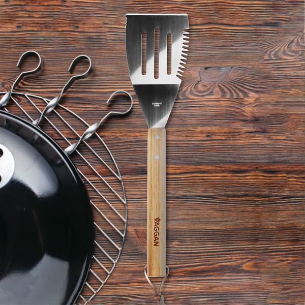Grillspatula i stål 40,5 cm