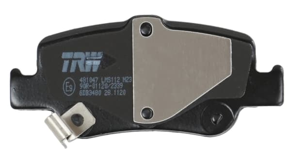 BAGSTE BREMSEKLODSER GDB3480 TRW