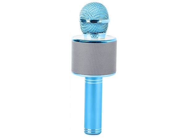 Mikrofoni Bluetooth WS-858 Sininen (50) GAB_B