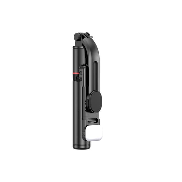 TECH-PROTECT L05S BLUETOOTH-SELFIEKEPPIJALKA JA LED-VALO MUSTA