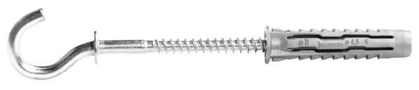 UNIPLUG Yleispistoke 8x40 mm kattokoukulla - läpipainopakkaus - 4 kpl