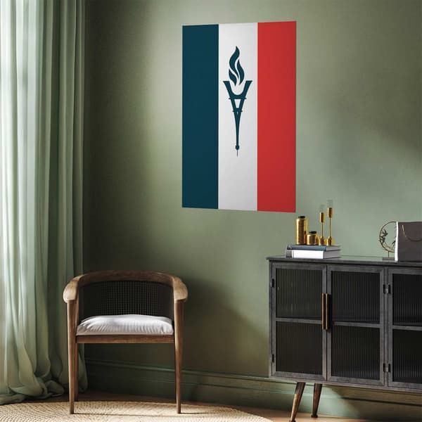 Plakat - Måne og stjerner