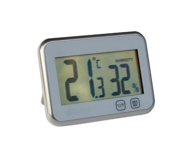 INDENDØRS ELEKTRONISK TERMOMETER MED HYGROMETER