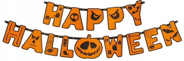 Halloween-setti Ilmapallot Banneriverho 1 setti