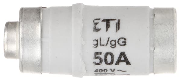 SULAKE ETI-D02/50A 50A 400V gL/gG E18 ETI