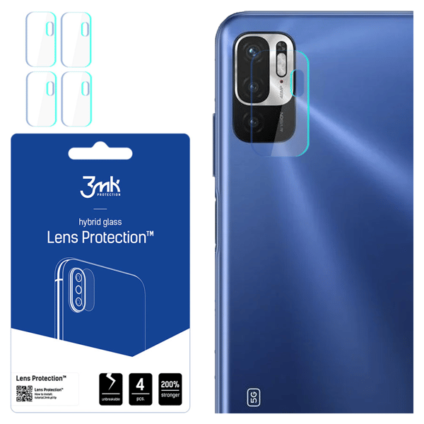 Xiaomi Redmi Note 10 5G - 3mk linsskydd