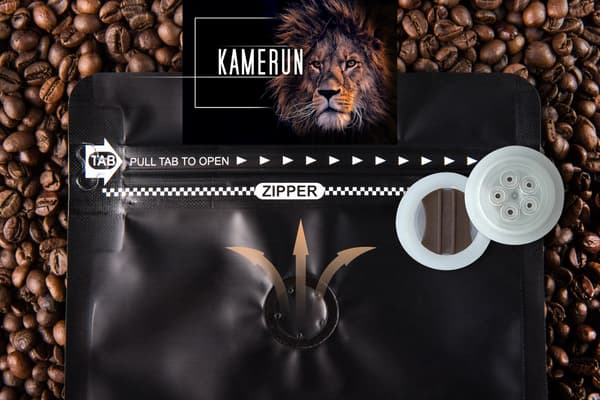 Nyrostade kaffebönor Arabica Kamerun 50g