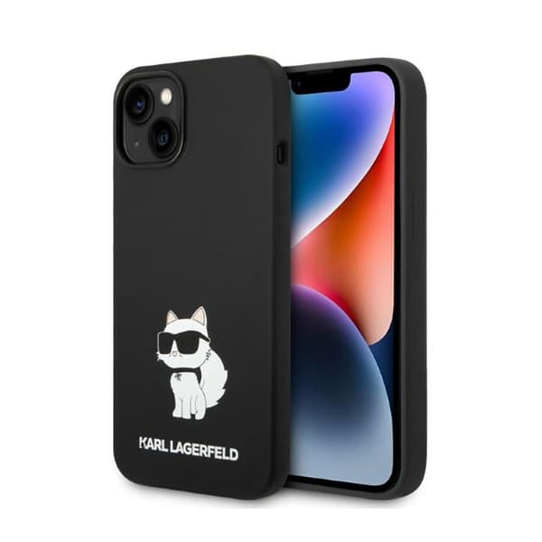 Karl Lagerfeld Silikone NFT Choupette - iPhone 14 Plus Etui (Sort)