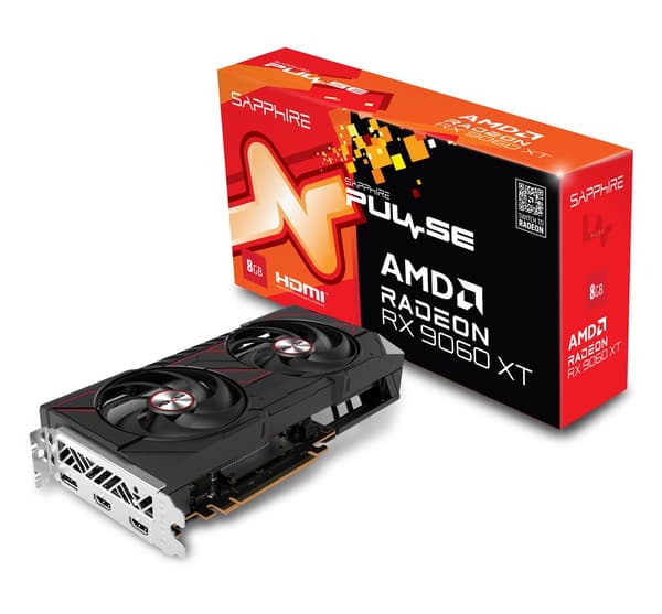 Sapphire PULSE RX 9060 XT GAMING 8GB grafikkort