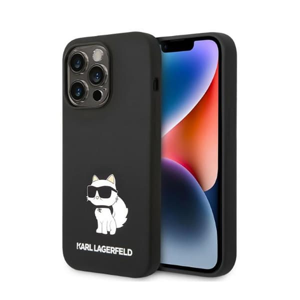 Karl Lagerfeld Silikone NFT Choupette - iPhone 14 Pro Max Etui (Sort)