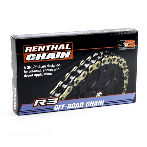 Renthal R3-3 O-ring terrängkedja 520-118L 118 länk
