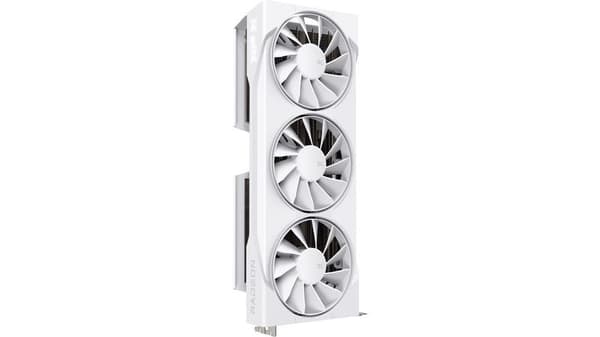 XFX Swift RX 9070XT Grafikkort Vitt, 16 GB, 3 Fläktar