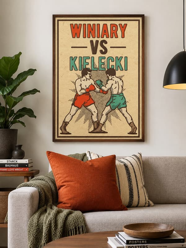 MALING EFTER TAL MED RAMME Billeder til maleri - Mayonnaisering 40x50 cm