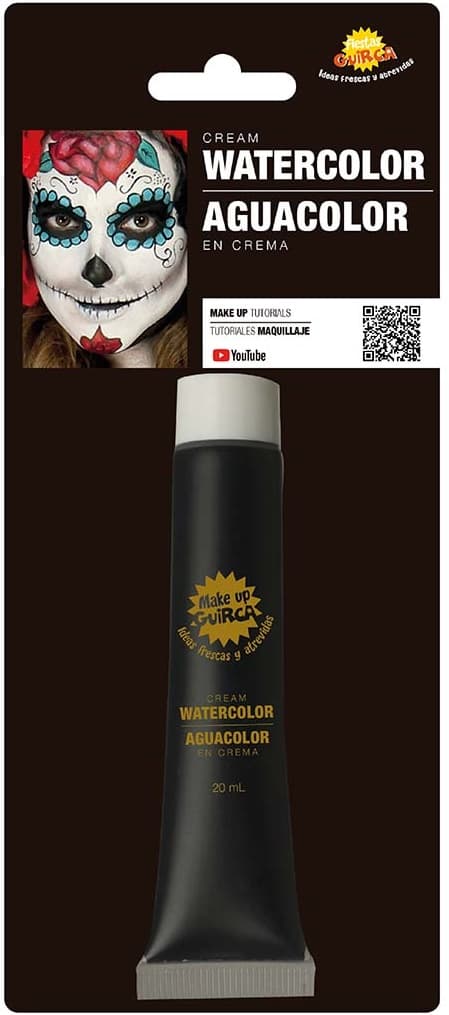 Vattenbaserad ansiktsfärg Makeup SVART