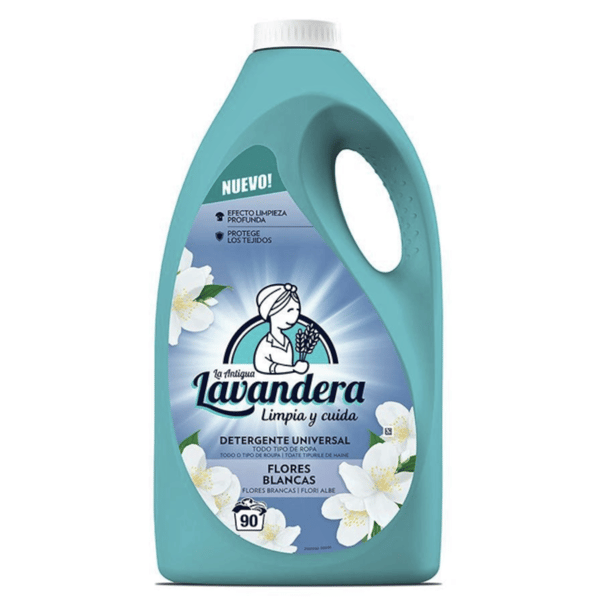LAVANDERA Flores Blancas vaskegelé 4,5L
