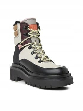 PEPE JEANS DAM BEIGE ISOLERADE VINTERSTÖVLAR 38 AWB