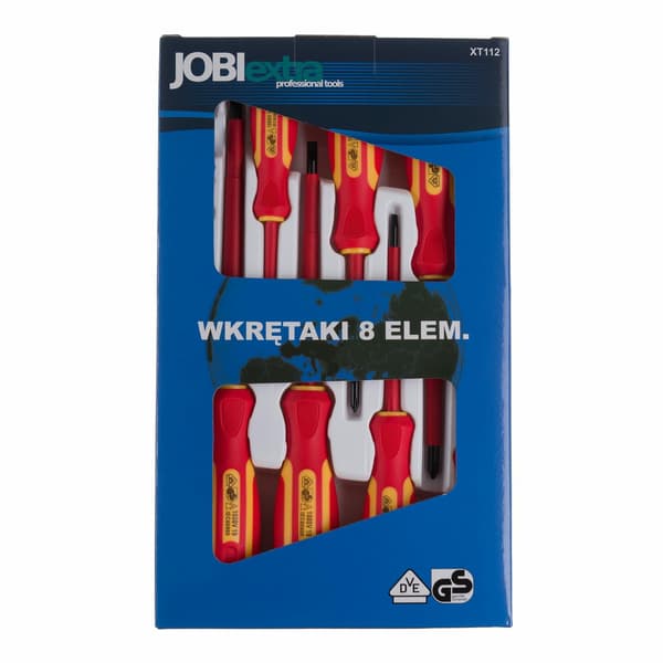 JOBI EXTRA SKRUVMEJSEL 8 ST FÖR ELEKTRIKER