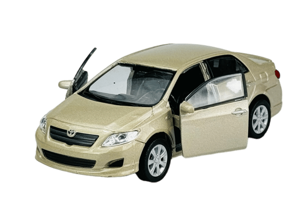 Welly 2009 Toyota Corolla guld 1:34 43608