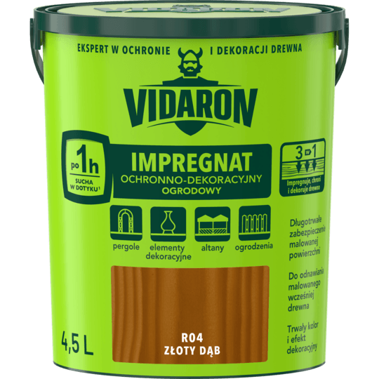 VIDARON HAVEIMPREGNERING ANTRACIT EG R04 4,5L