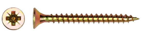 GULGALVANISERAD TRÄSKRUV 5,0*25MM - 510 5,0*25K