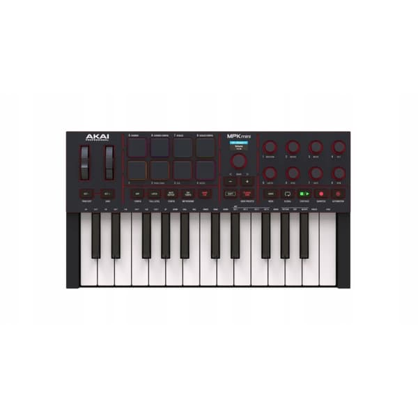 AKAI MPK Mini 4 sort mini-tastaturcontroller