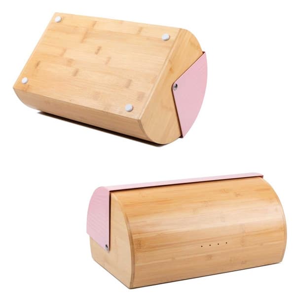BAMBUSBRØDKASSE BRØDBEHOLDER E-6082 VALENTINO