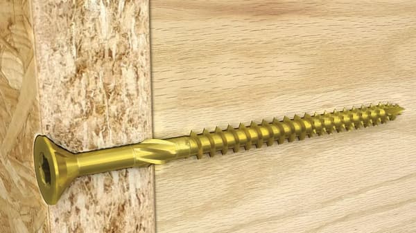 Byggeskruer til træ og træbaserede paneler TS 4x25 mm - 1 kg
