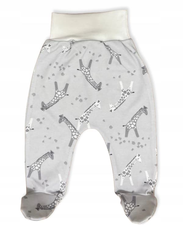 98 ÄRMAR, TRYCKFRI BARNShorts, 100 % BOMULL, GIRAFF
