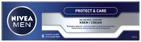 NIVEA Protect & Care suojaava partavoide 100 ml
