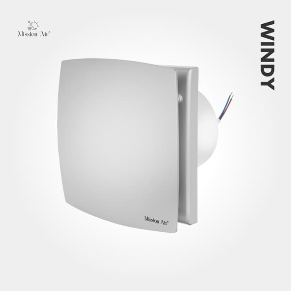 Kylpyhuonetuuletin WINDY 120 S SILVER