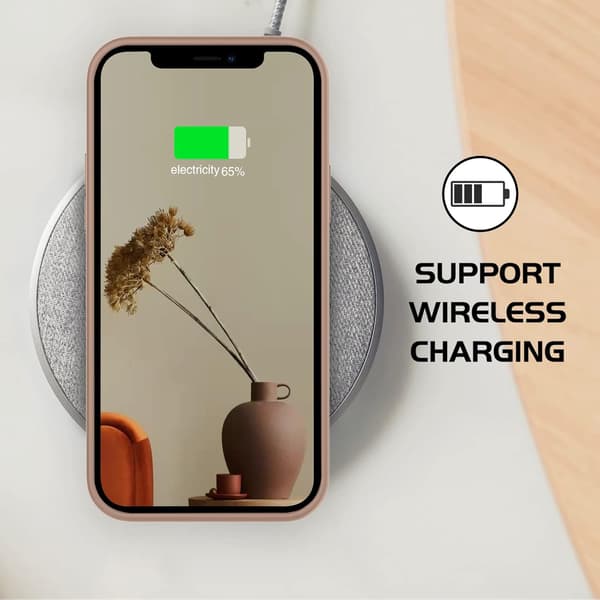 COVER TIL APPLE IPHONE 12 PRO MAX LYSERØD SILIKONE BAGSIDER