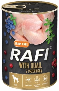 Våtfoder för hundar RAFI MIX 24x400g, olika smaker
