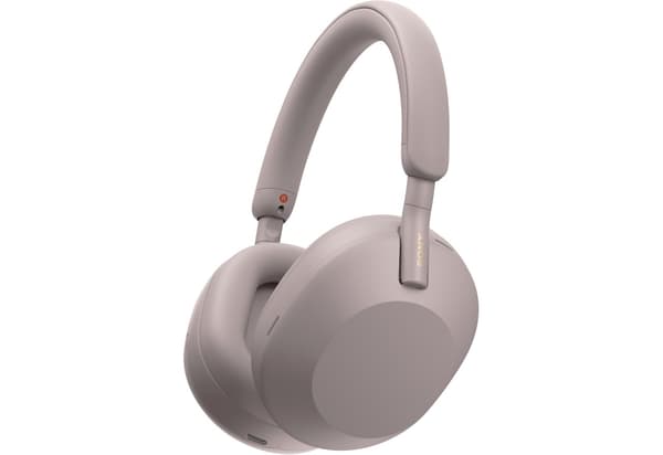 Sony WH-1000XM5 on-ear-hörlurar rosa