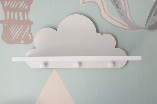 IBIZA Cloud Hylla med Galge - Elegance
