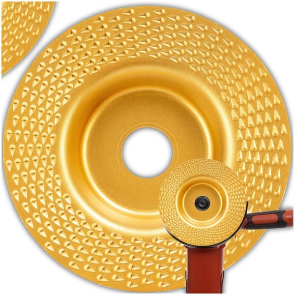 Raspskive til slibning af træ, flad slibeskive, 125 mm