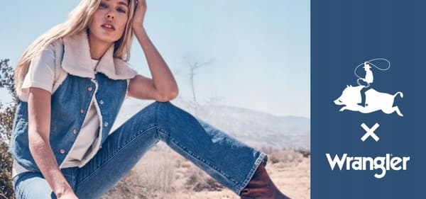 Wrangler Klockformad Tidvatten Glöd damjeans W28 L32
