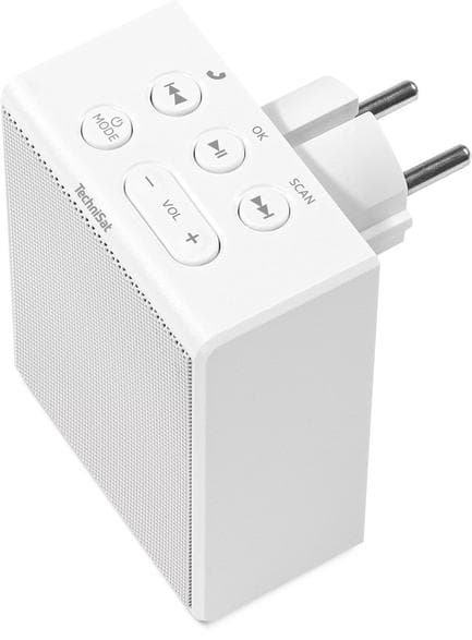 Radio stikkontakt TECHNISAT Viola Hvid