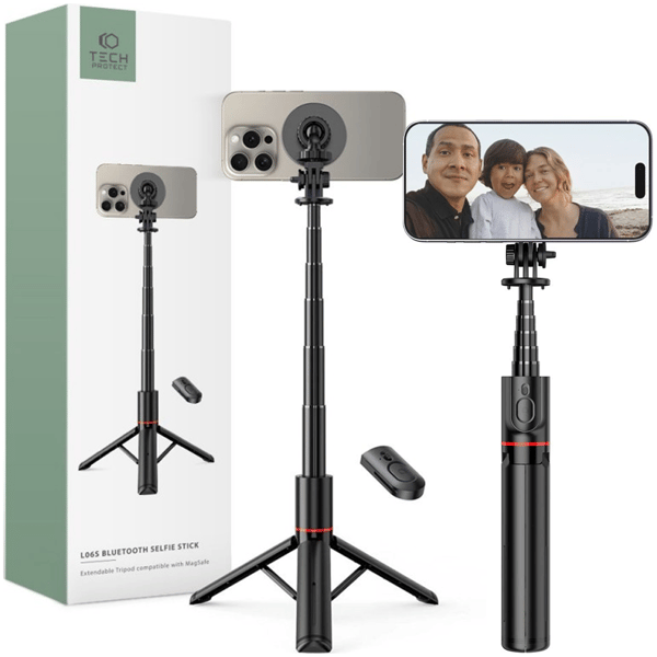 TECH-PROTECT L06S MAGSAFE BLUETOOTH SELFIE STICK STATIV SORT