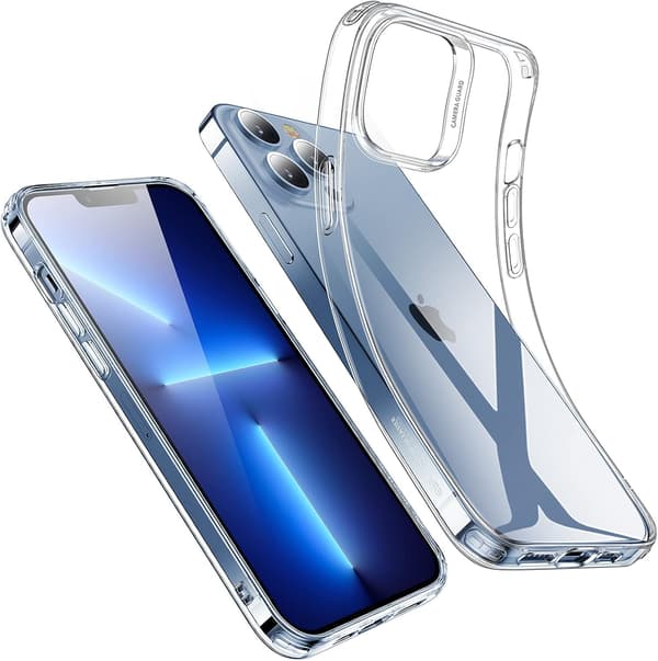 LÄPINÄKYVÄ SUOJA IPHONE 13 6,1 TUUMAA