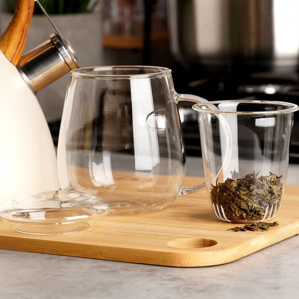 530 ml glasmugg med infuser och lock 139817
