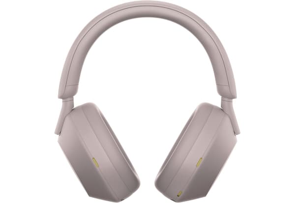 Sony WH-1000XM5 on-ear hovedtelefoner, lyserøde