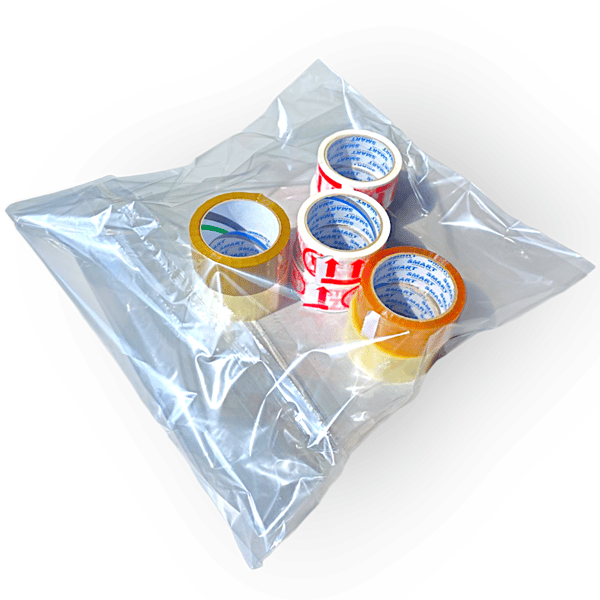 Transparent polypåse 450X550+50 mm transparent, 100-pack.