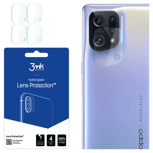 Oppo Find X5 - 3mk linsebeskyttelse