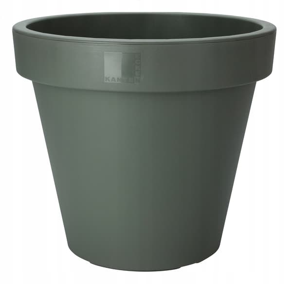 Grön plastkruka 50 cm