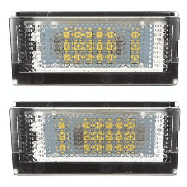 LED nummerpladelyssæt, AutoTune, til BMW E46 3-serie