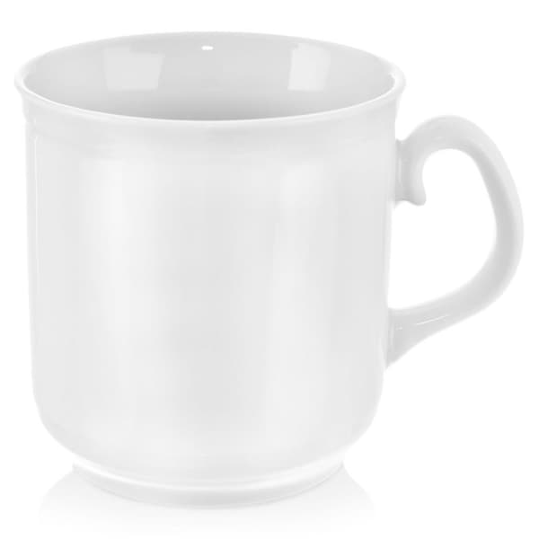 Mona valkoinen posliinimuki 400 ml