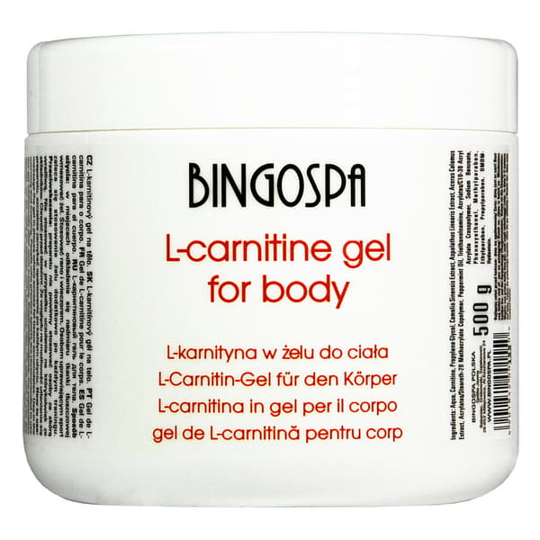 FEDTFORBRÆNDER L-carnitin gel 500 g BINGOSPA