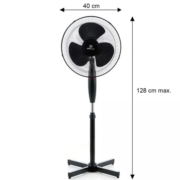 GOLVFLÄKT KINGCOOL KC-2124 svart